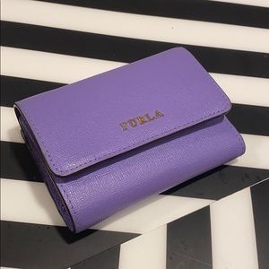 Furla Pastel Purple Compact Wallet